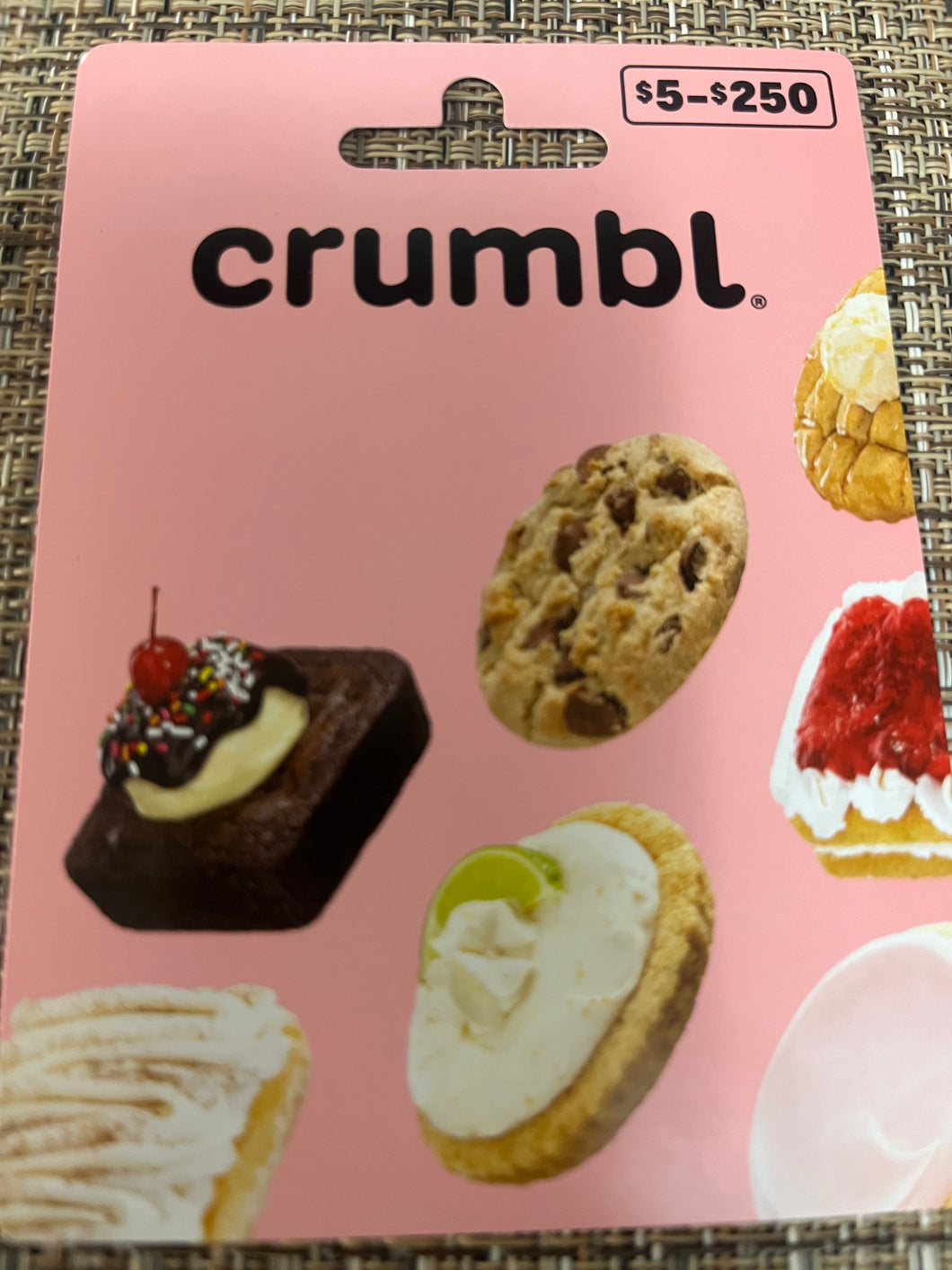$75 Crumbl GC S/N 49864
