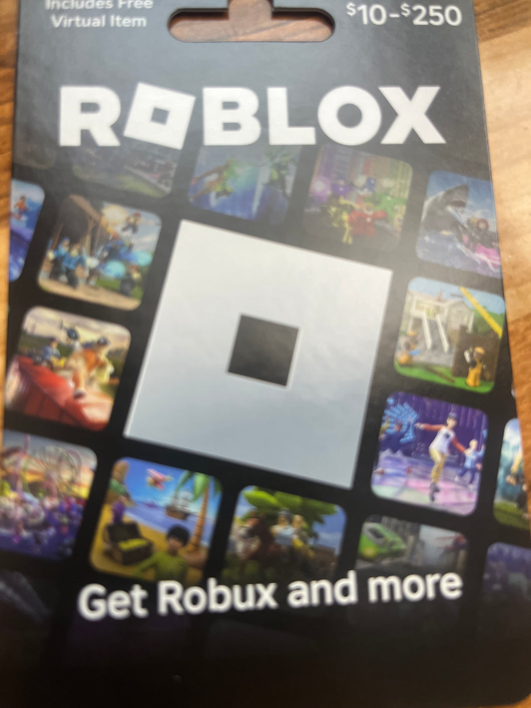 $75 Roblox GC S/N 69743