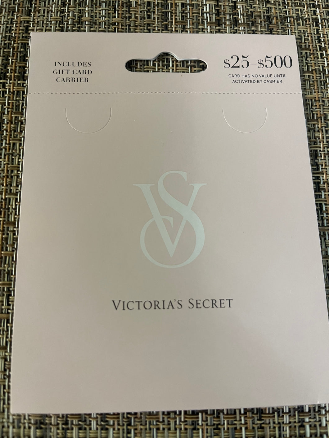 Victoria’s Secret $75 GC S/N 49415