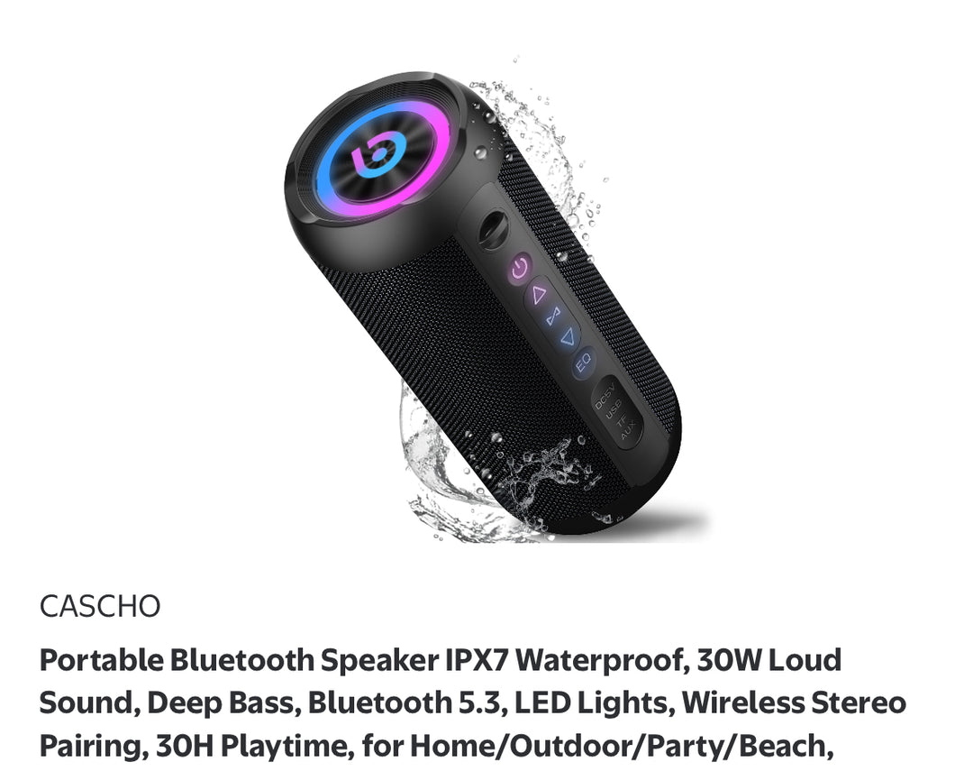Portable Speaker S/N 35541