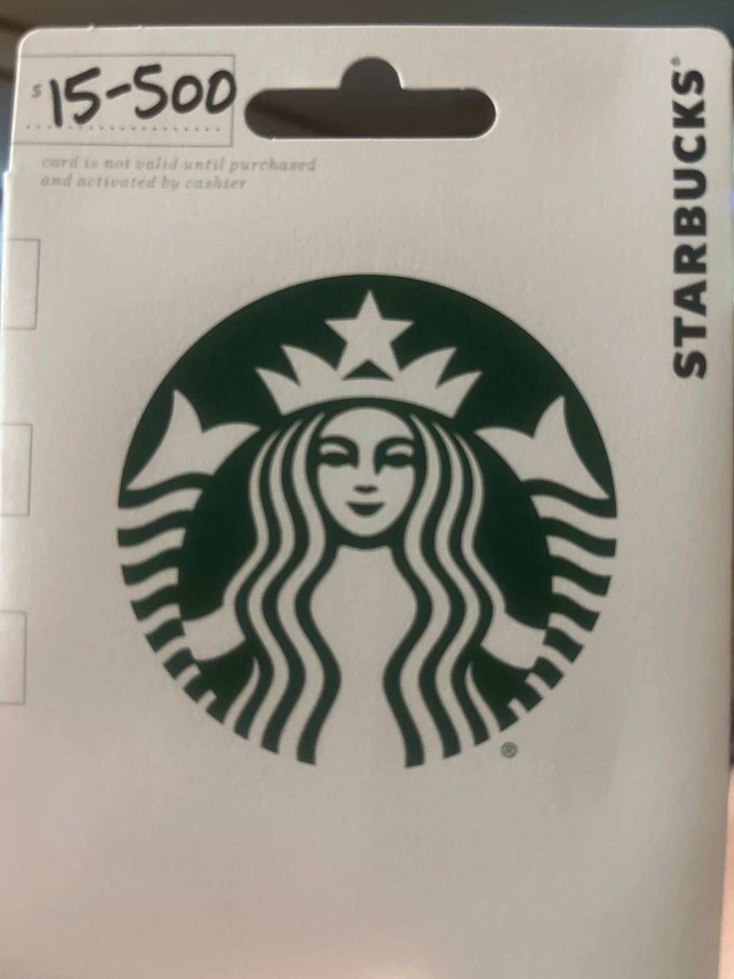 $75 Starbucks GC S/N 50514