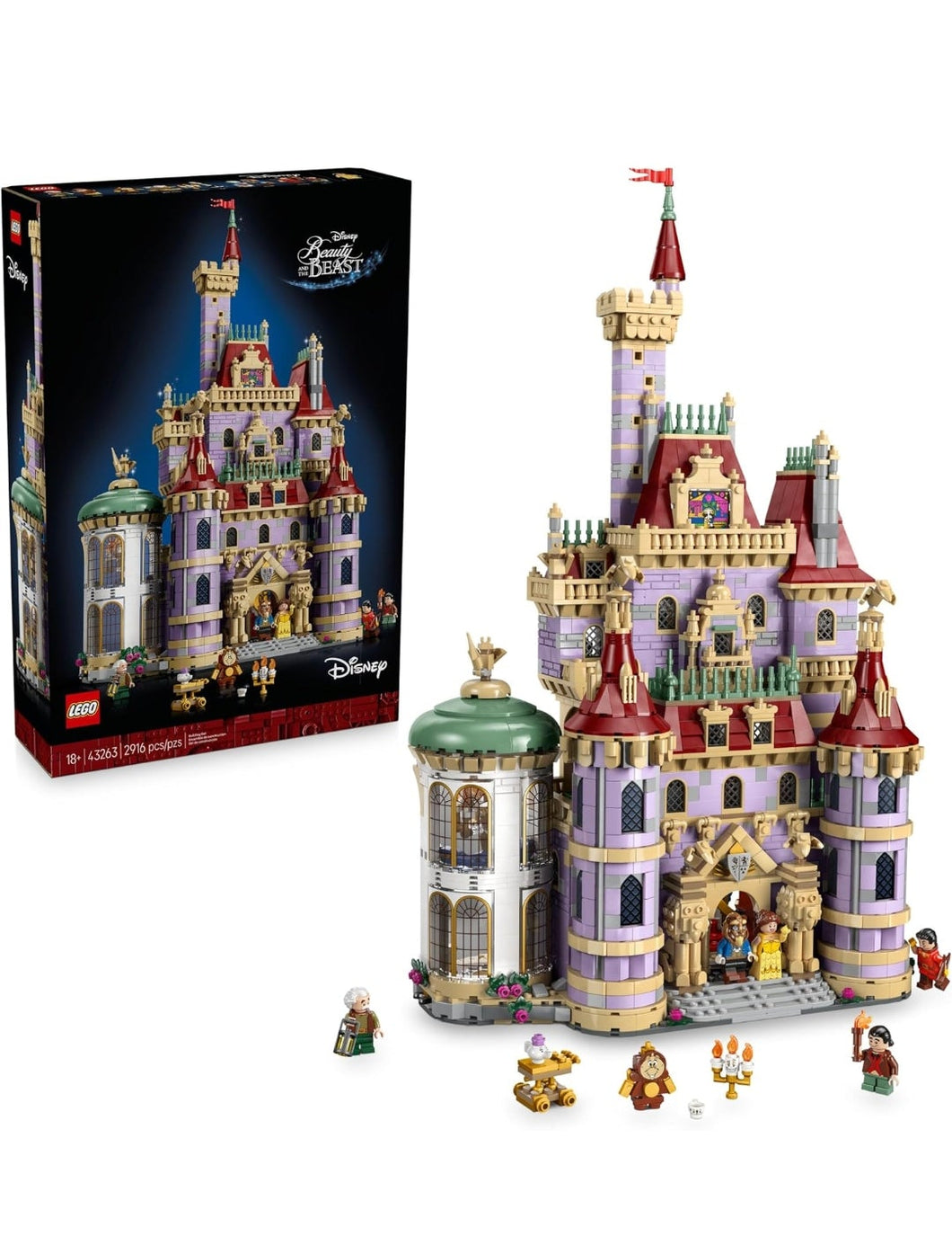 Beauty & The Beast Castle Legos SN 34833